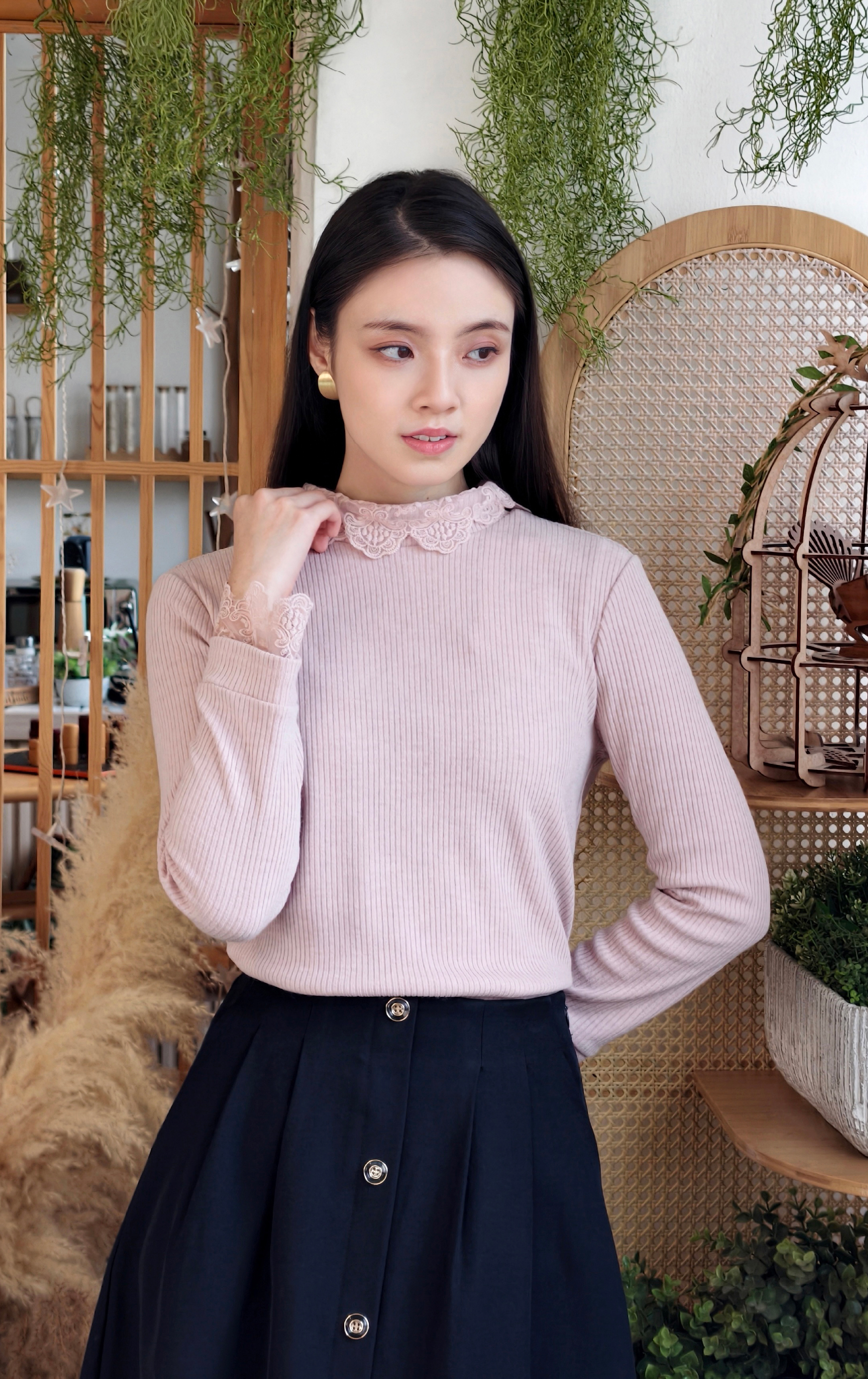 羅紋針織上衣 LT0835