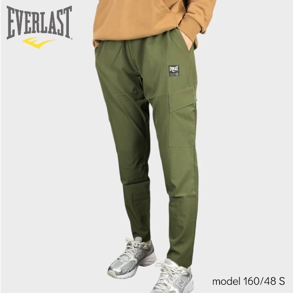 EVERLAST 長褲 軍綠 機能 風衣長褲 中性 4155752072