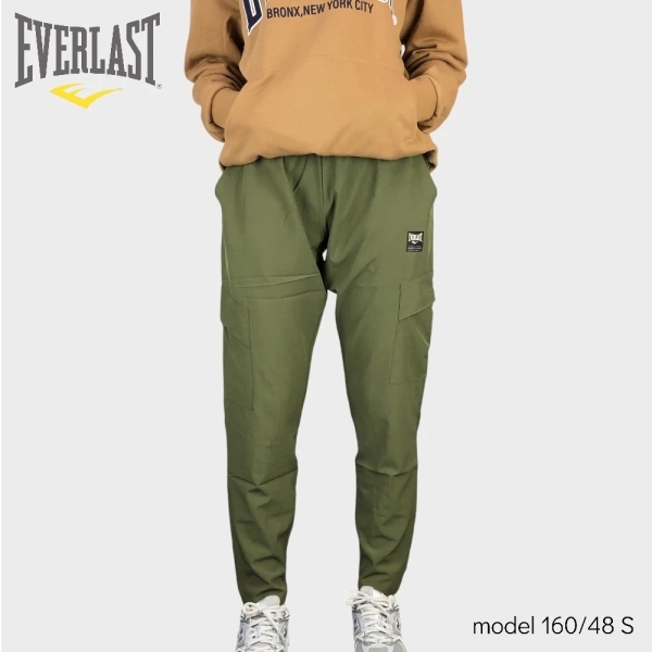 EVERLAST 長褲 軍綠 機能 風衣長褲 中性 4155752072