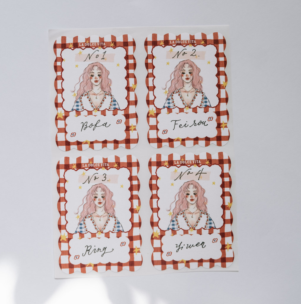 甜蜜生活．有你真好 聖誕禮物貼紙 (8張入)