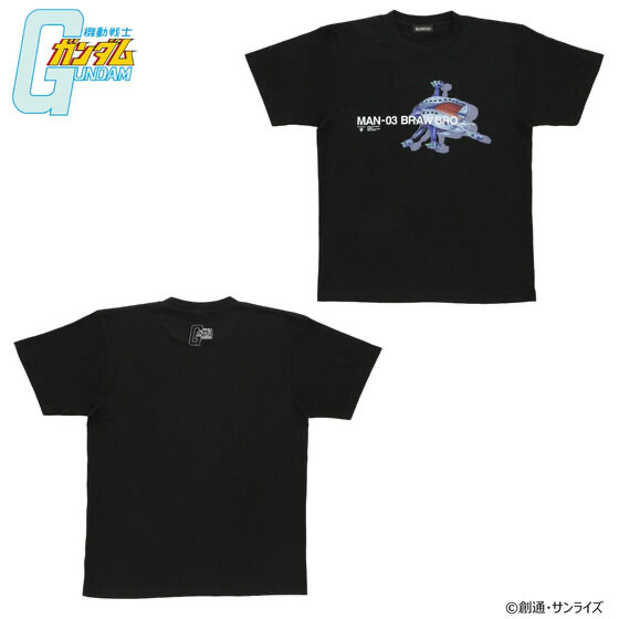 241005 Pbandai 預訂 2026/1月 機動戦士ガンダム ブラウ・ブロ フルカラーTシャツ ブラック