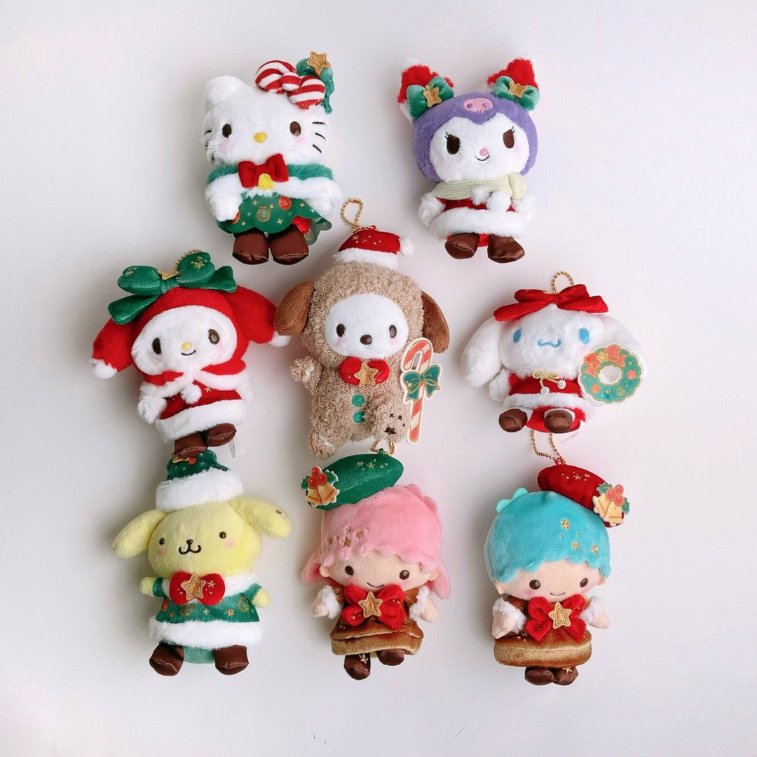 #現貨 🇯🇵日本 三麗鷗 聖誕節限定 吊飾娃娃 凱蒂貓