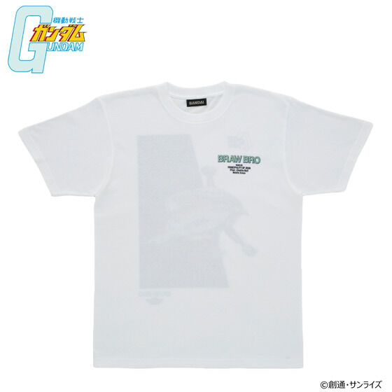 241006 Pbandai 預訂 2026/1月 機動戦士ガンダム ブラウ・ブロ フルカラーTシャツ ホワイト