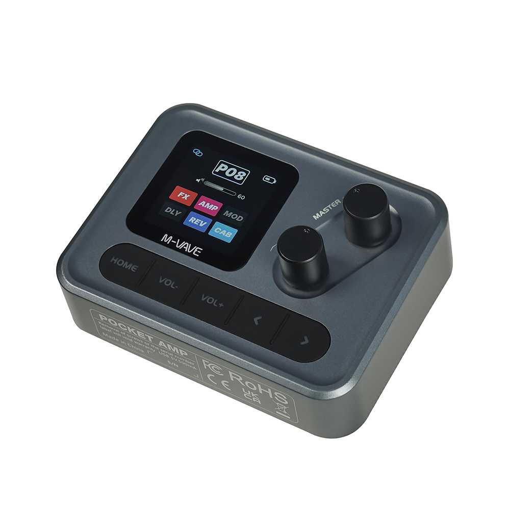 M-VAVE M-VAVE Pocket Amp 超迷你綜合效果器 第 2 張圖片｜三峽吉他 / Bass