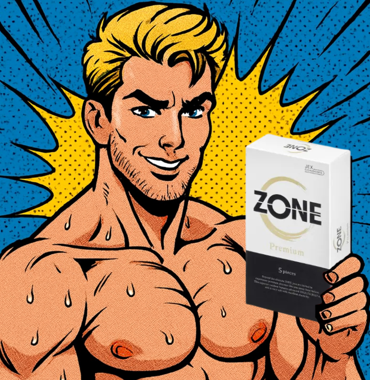 JEX ZONE Premium 5 片裝 乳膠安全套