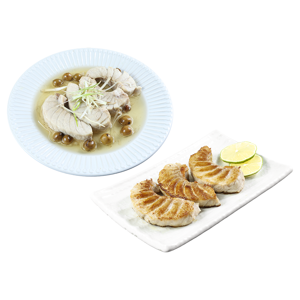 信大嚴選海鮮系列-鮮凍鮪魚腹肉排250g/包