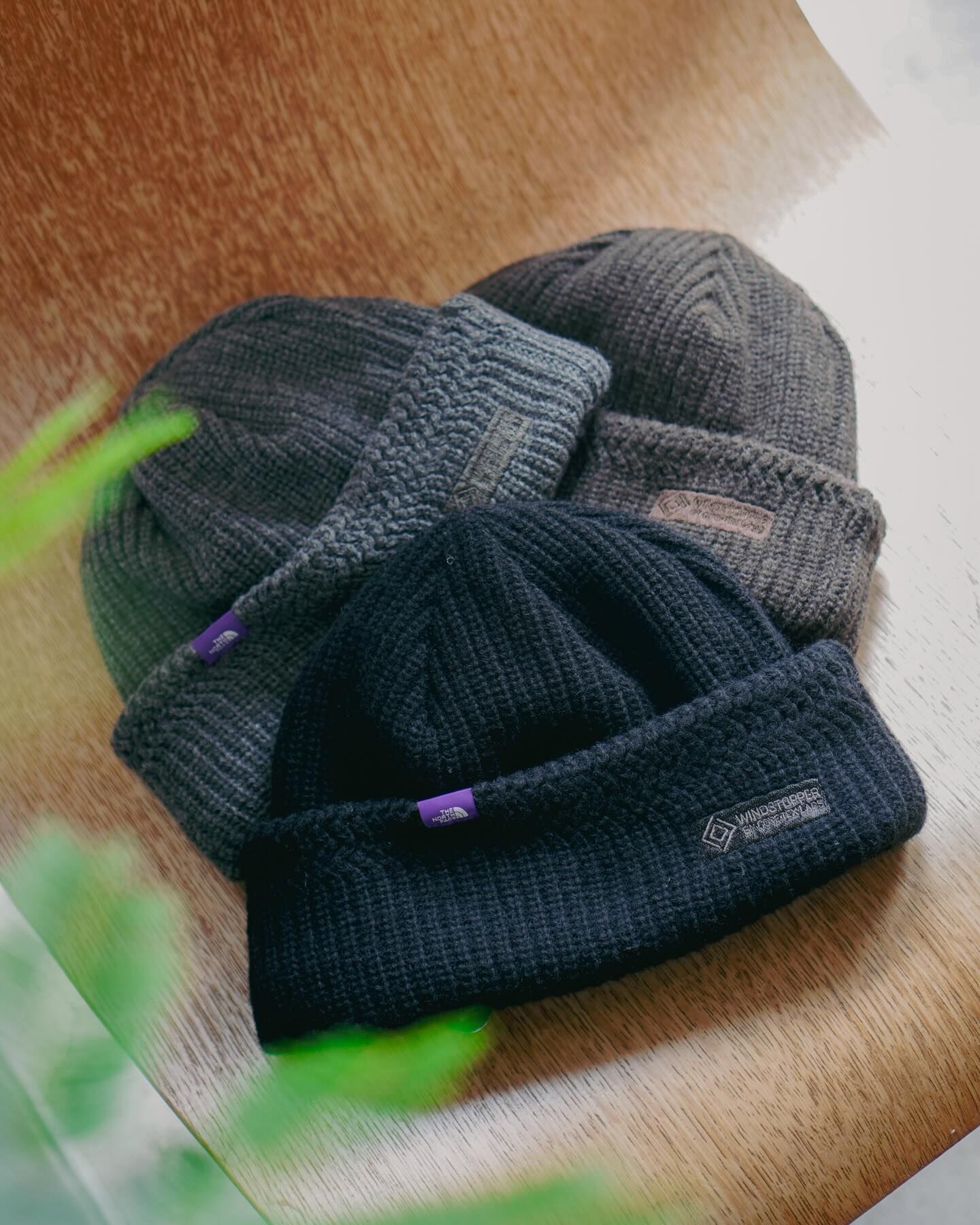 折扣現貨┃日本製 TNF 紫標 WINDSTOPPER® Field Watch Cap 針織 毛帽