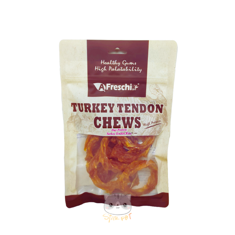 A Freshchi Duo Protein Turkey Tendon Ring 110g