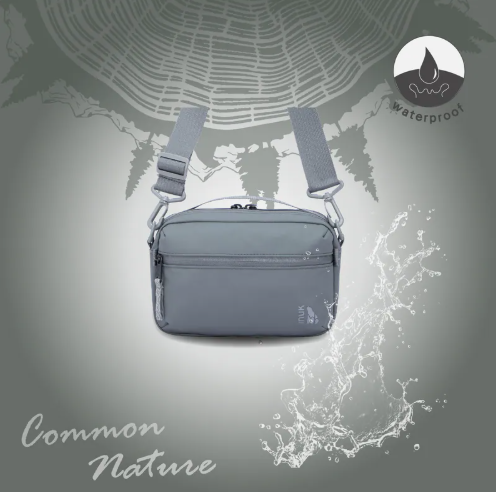 全境防水 機能側背包 | Water_Shed STONE2_WR 碳素灰  | 2.5L