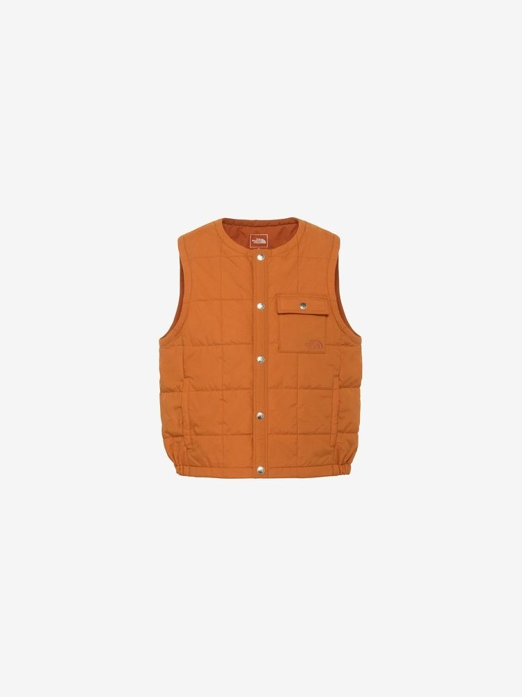 預購┃日本 大童款 TNF Meadow Warm Vest Kids 防潑水 保暖 背心