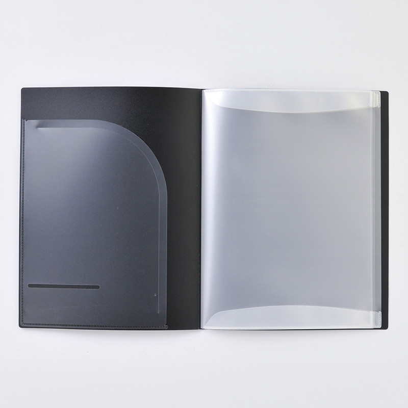 SP KING JIM聯名款可書寫開放式檔案夾/A4 黑