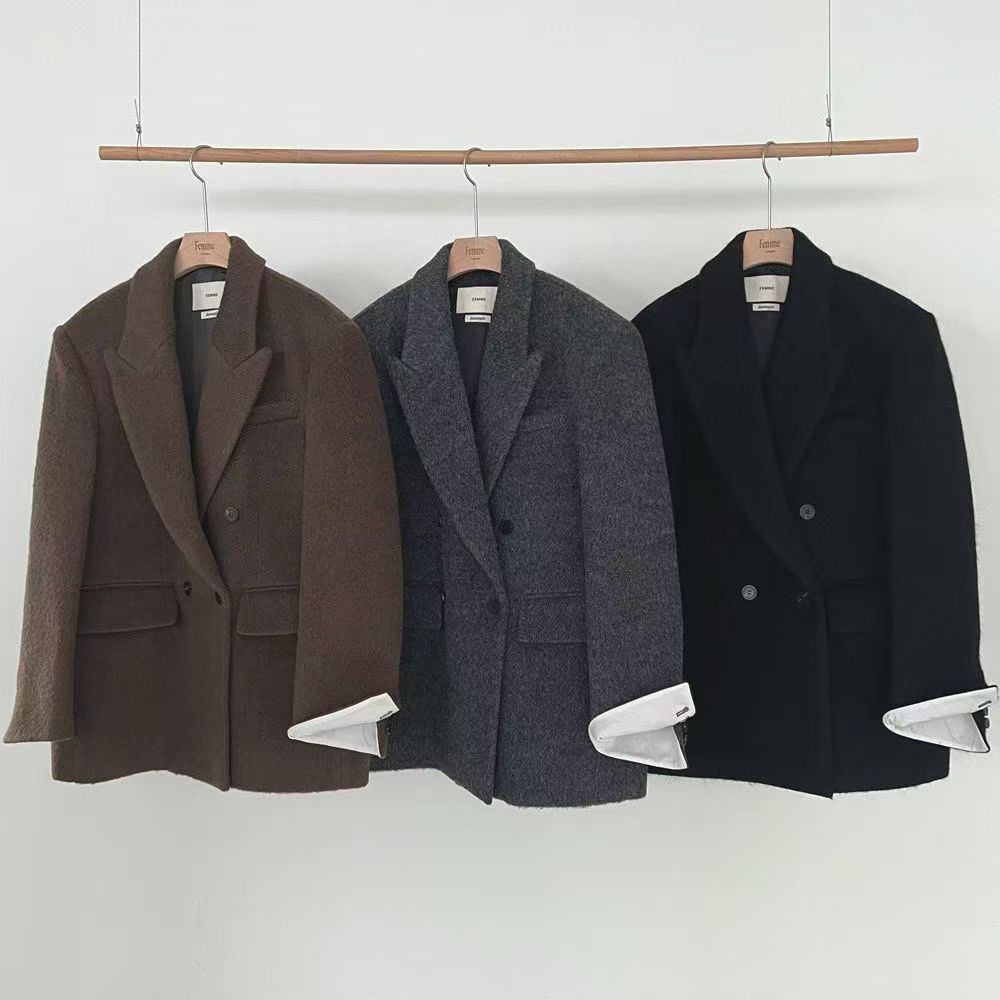 LF5202 WOOL 80%挺版西裝外套