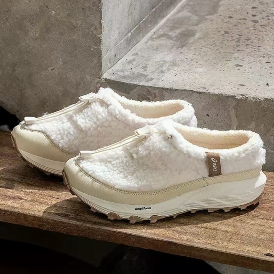 ASICS GEL-SONOMA WT 米白 泰迪毛毛拖 秋冬保暖 休閒鞋 1203B036-100