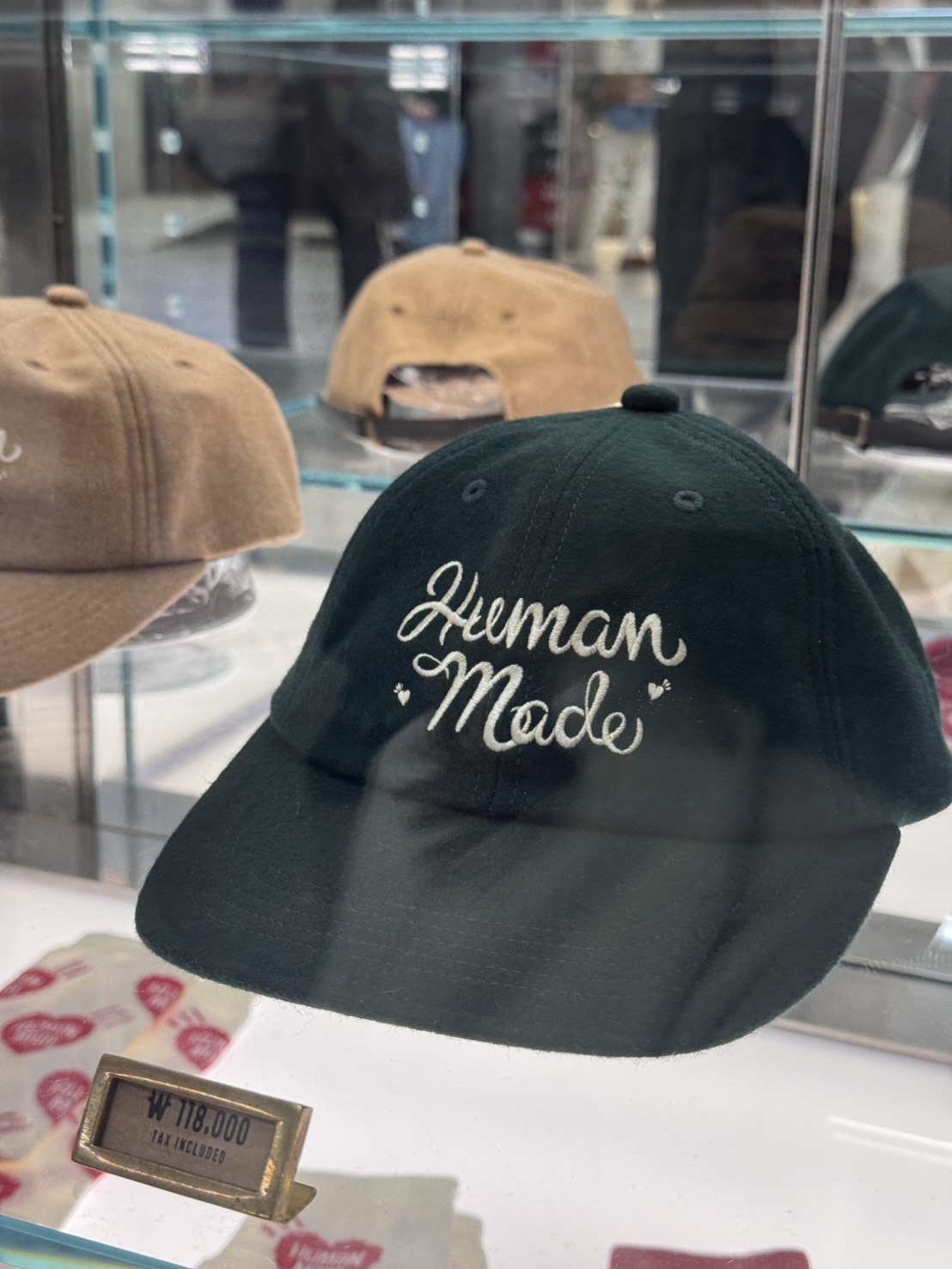 HUMAN MADE 書寫字體 帽子