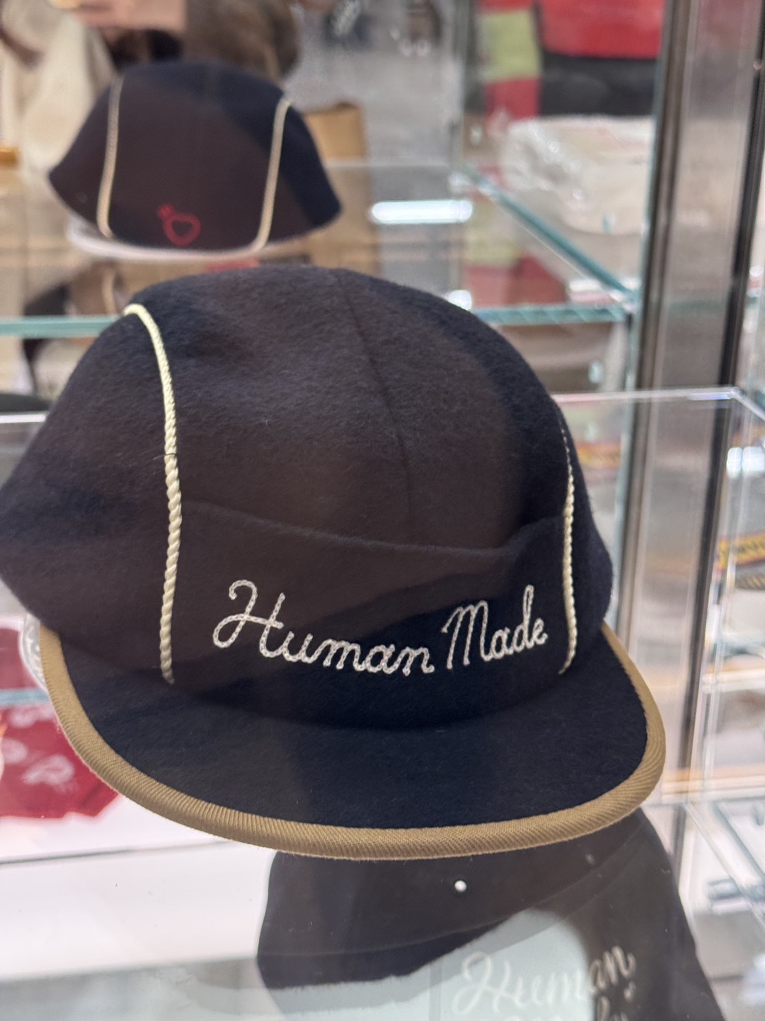 HUMAN MADE WOOL CAP 五分割帽