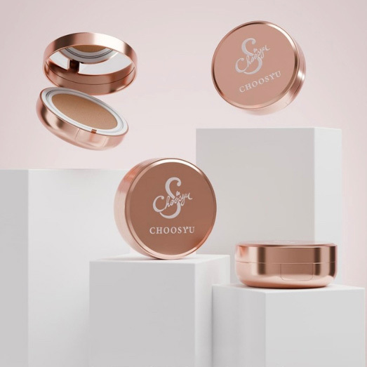 韓國CHOOSYU 多效合一色彩校正光彩陶瓷氣墊粉15g SPF50+