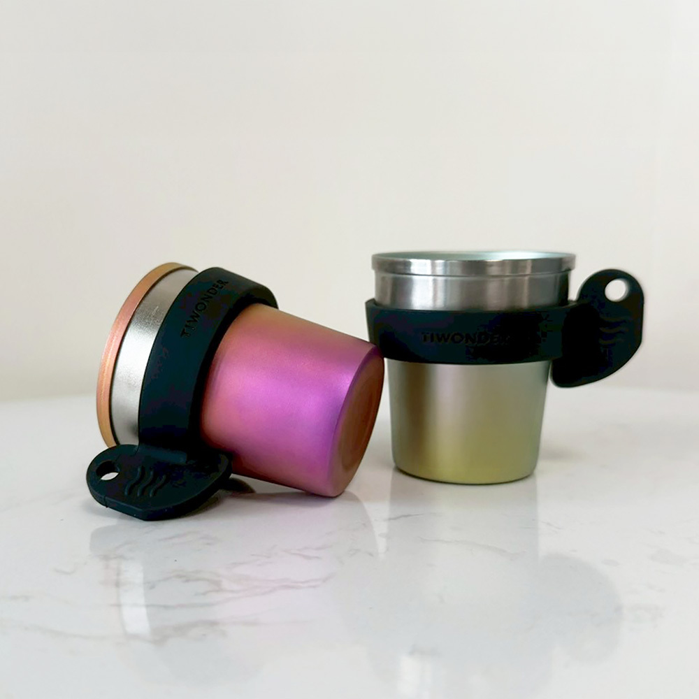 純鈦發色試飲杯- 鈦萬德TIWONDER - :: 專職鈦工藝