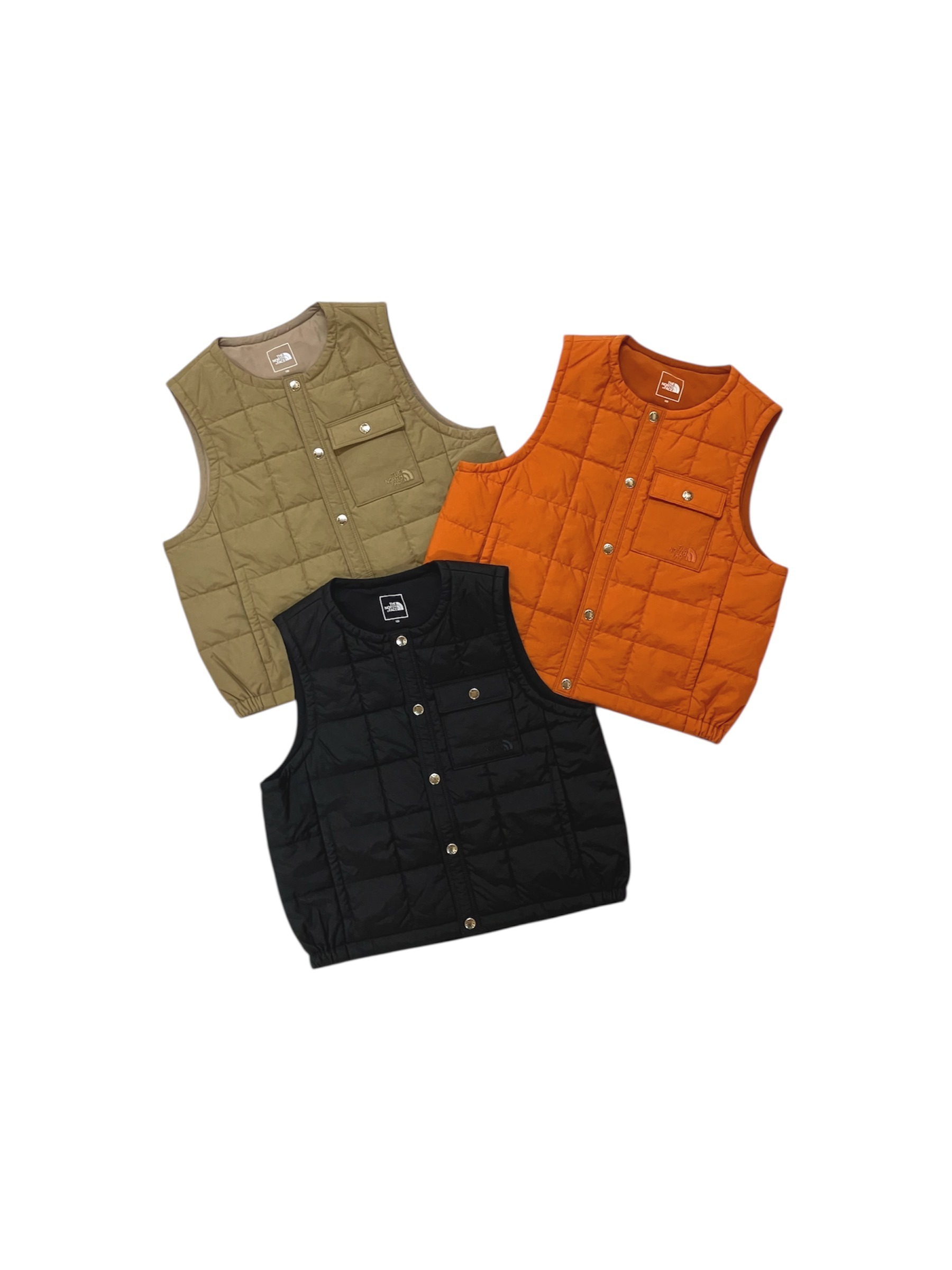預購┃日本 中童款 TNF Toddler Meadow Warm Vest 防潑水 保暖 背心