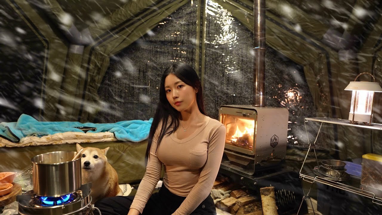 ❄️史詩級暴雪！與 Coody HUB 樞紐一起完成的雪中露營