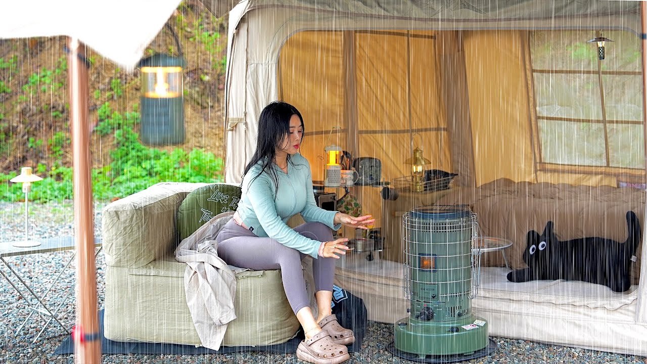 屬於我自己的小小基地—— 在 Wave 充氣帳篷裡進行雨中露營 ☔️