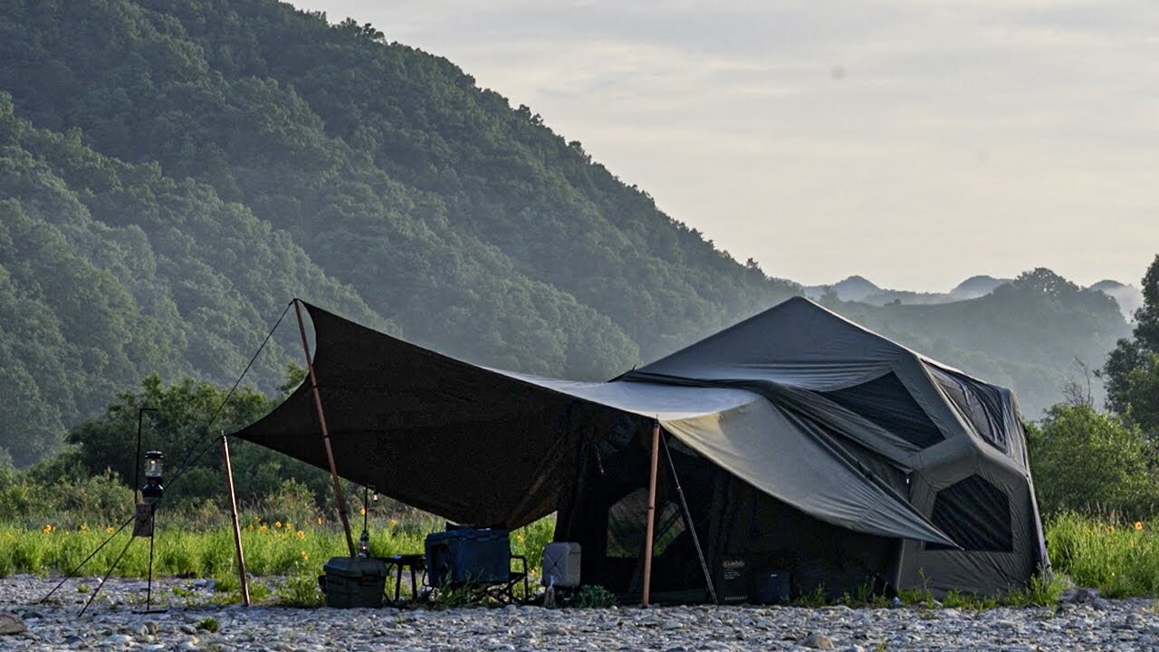 在宛如小型飯店的充氣帳篷裡度過1泊2日的露營｜Coody｜Bestona貝斯朵納