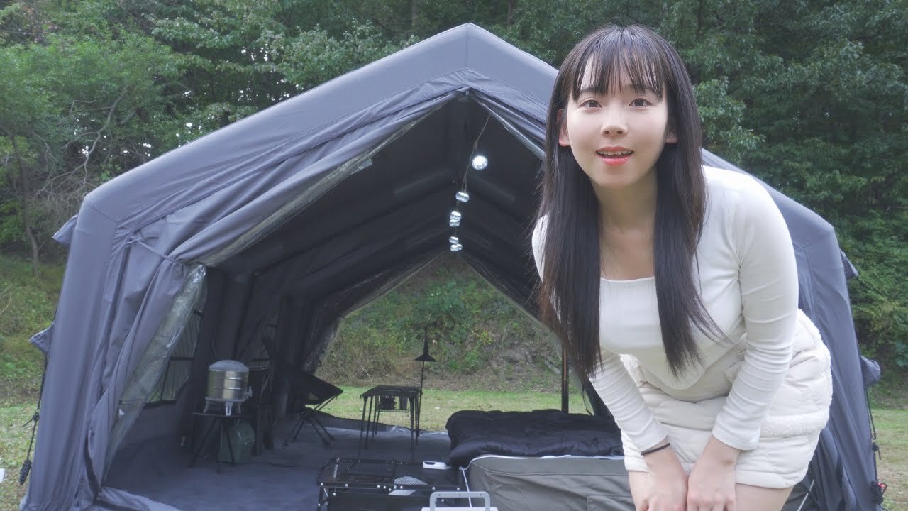 Coody 13.68｜在無人森林裡享受柴火暖爐的秋季獨露