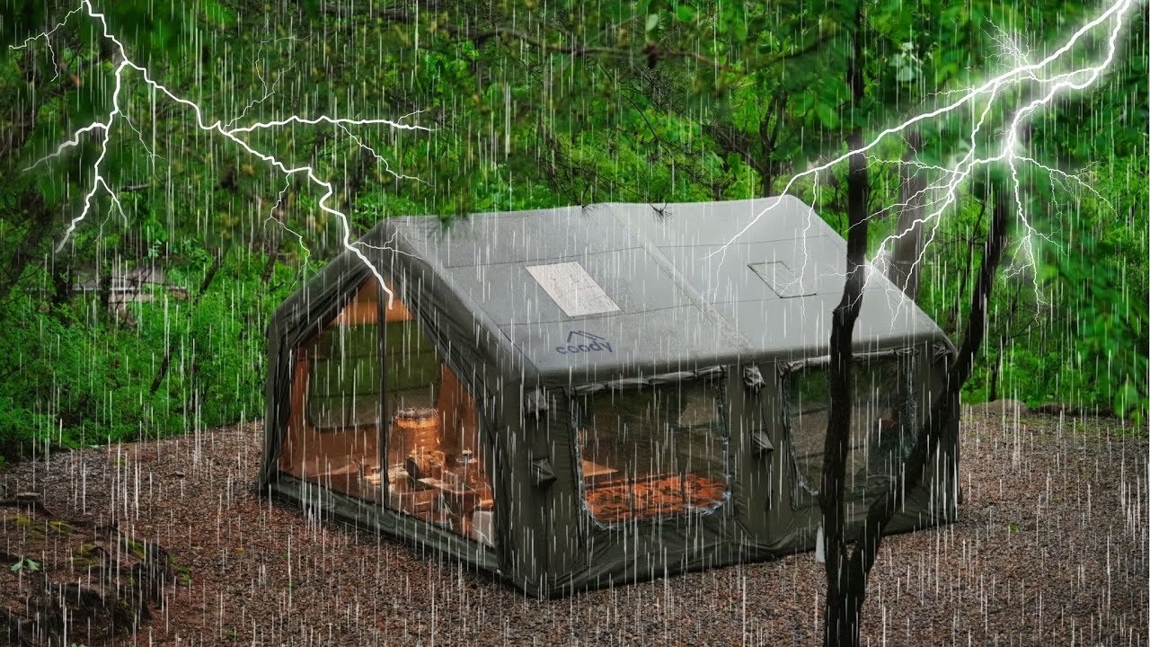 coody 13.68｜在暴雨裡完成一場極致雨中露營