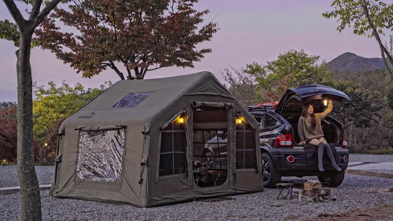 Coody 8.0｜只花30分鐘就搭好．溫暖的冬季露營體驗