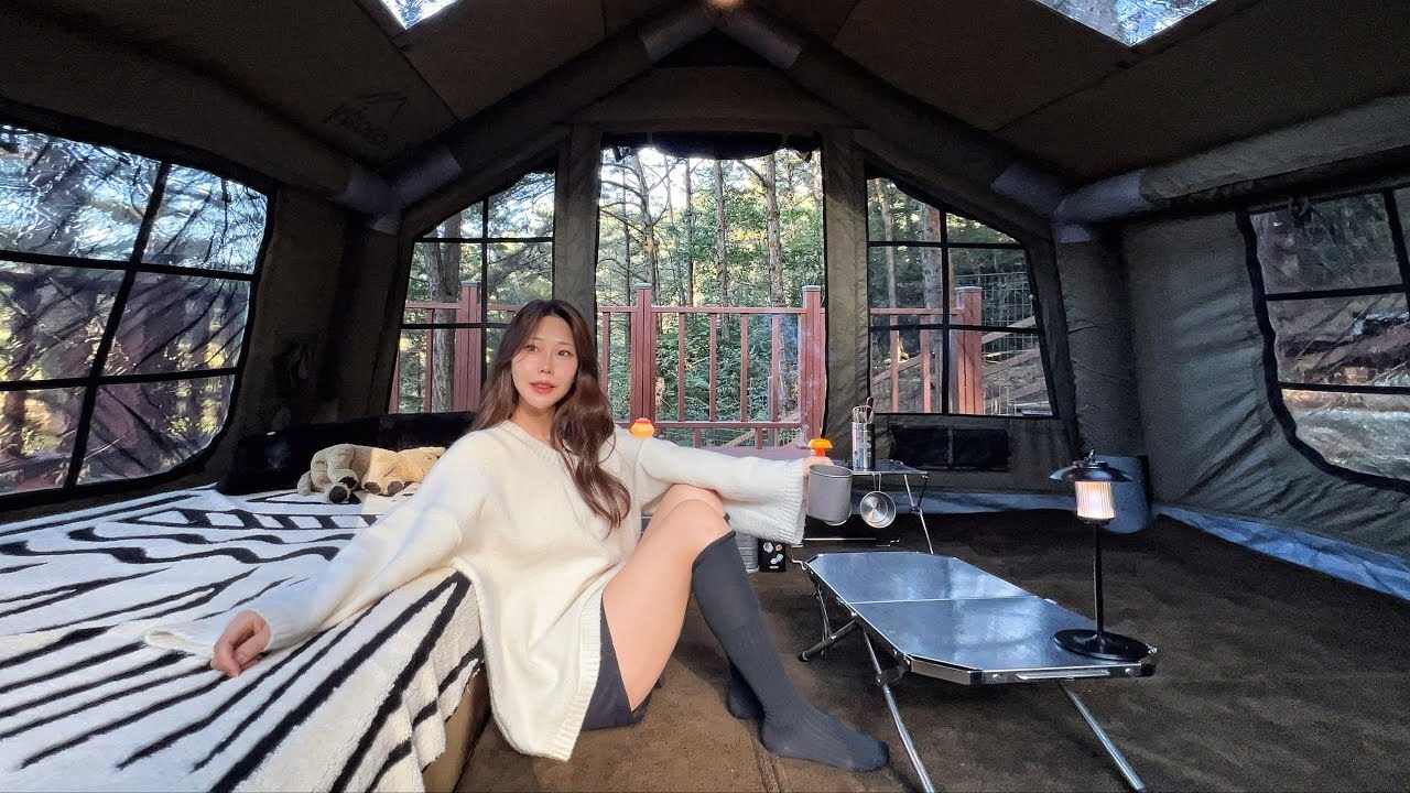 Coody 8.0｜完美吧？用充氣帳＋極簡佈置輕鬆又溫馨地度過的一夜