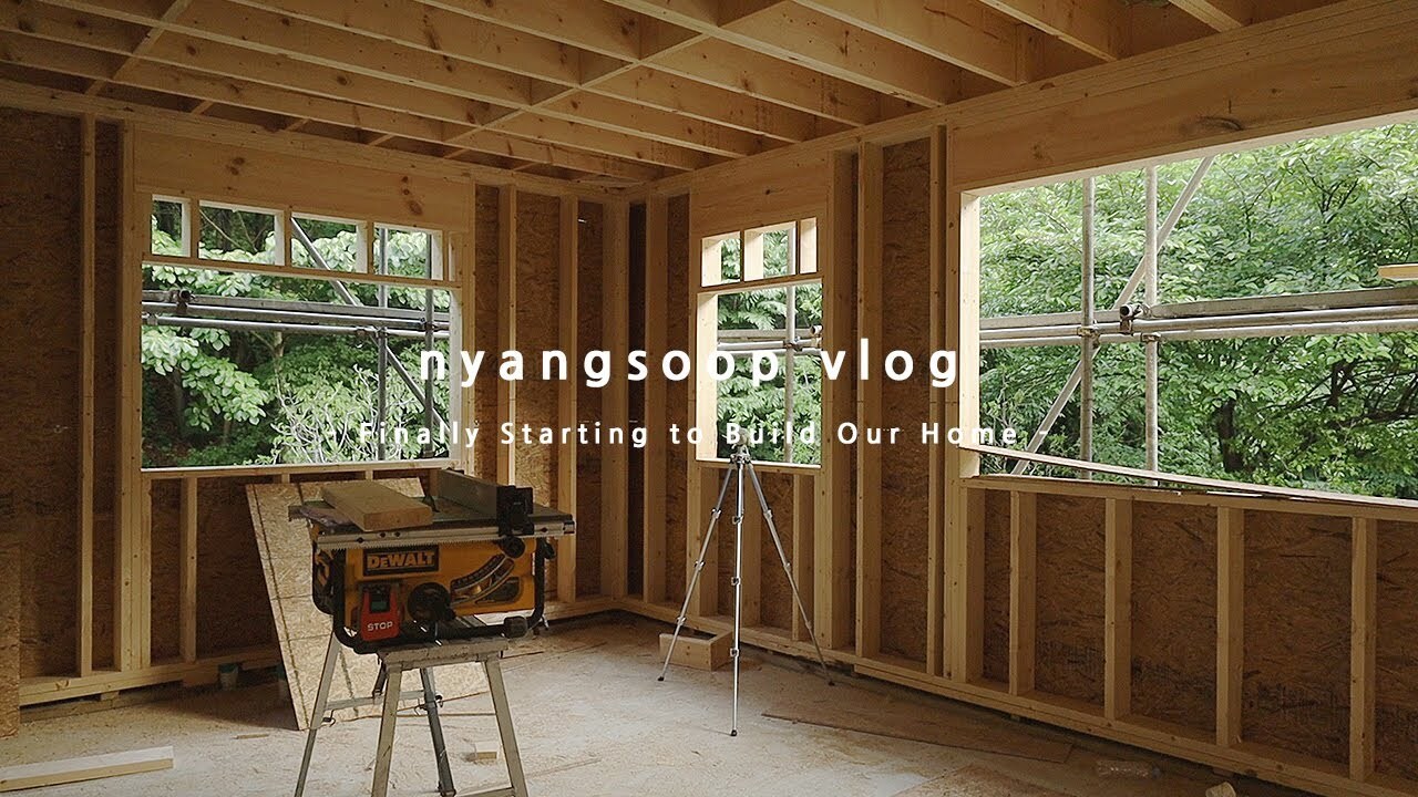 終於開始「蓋房子」了🏡｜能看見森林的 8.0 充氣小屋｜宛如森林小屋的 森林露營 Vlog 🏕️