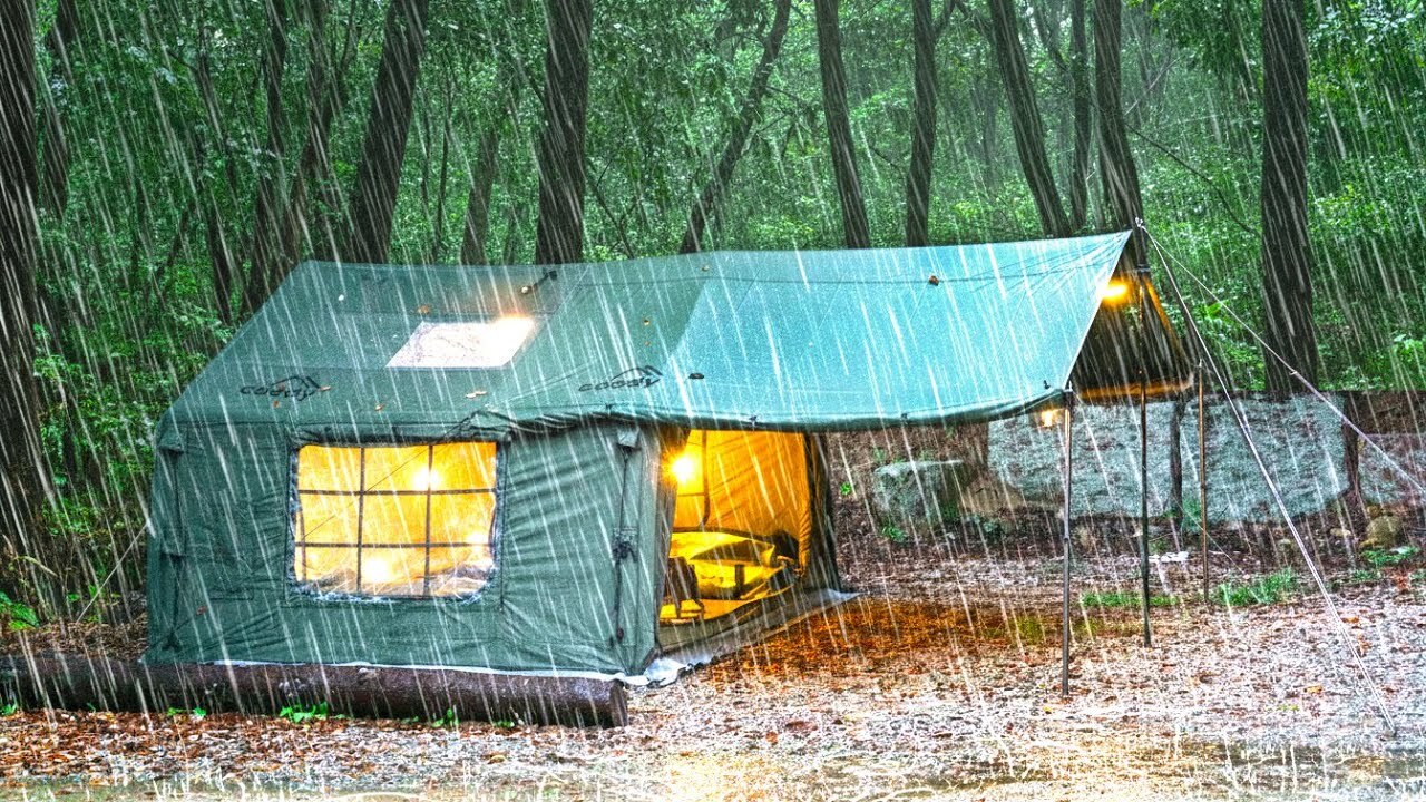 Coody 10.0＋充氣拓展｜整日下雨也能溫馨度過的一泊二日露營