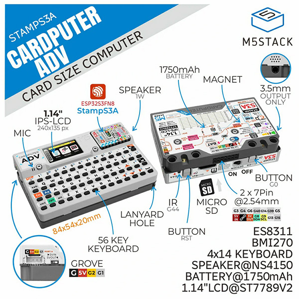 M5Stack Cardputer-Adv