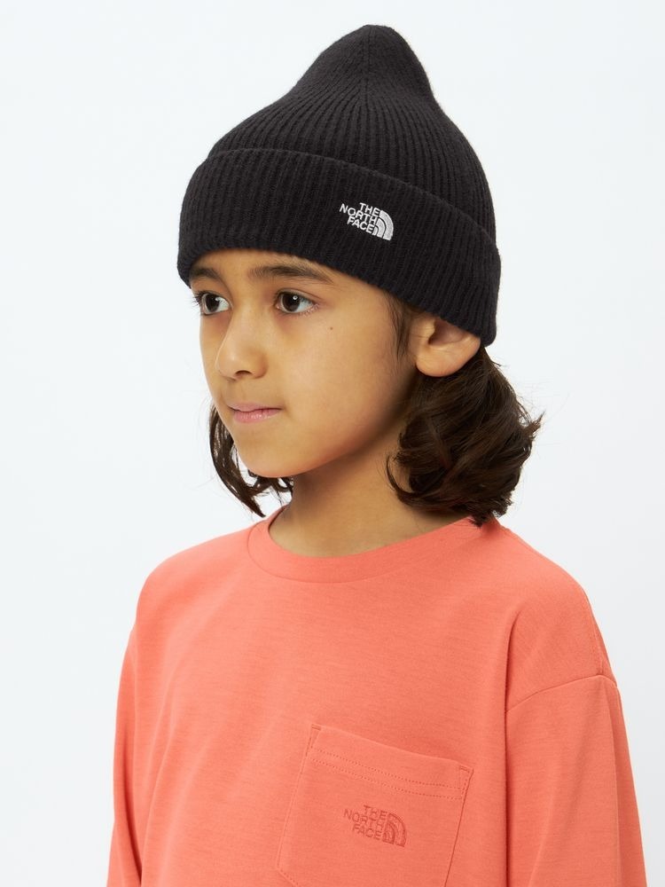 預購┃日本製 THE NORTH FACE BABY SMALL LOGO BEANIE 大童款 毛帽