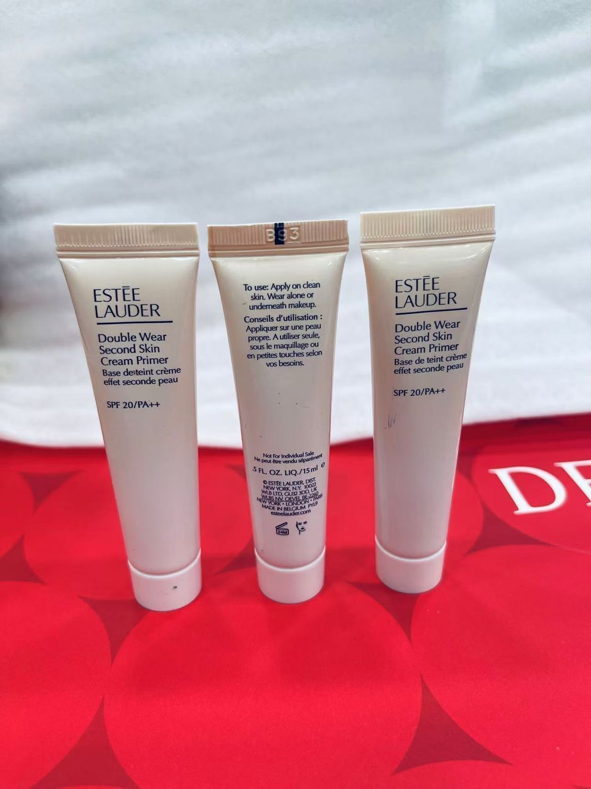 雅詩蘭黛 持久柔亮妝前乳霜 SPF 20/PA ++ 15ml *3