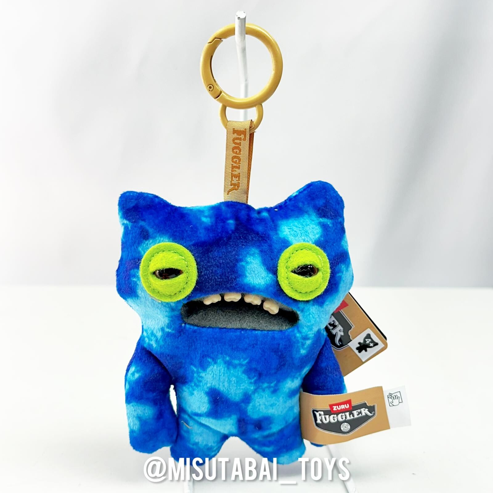 FG88031 Fuggler Key Ring S6 Wide Eyed Weirdo (Blue)