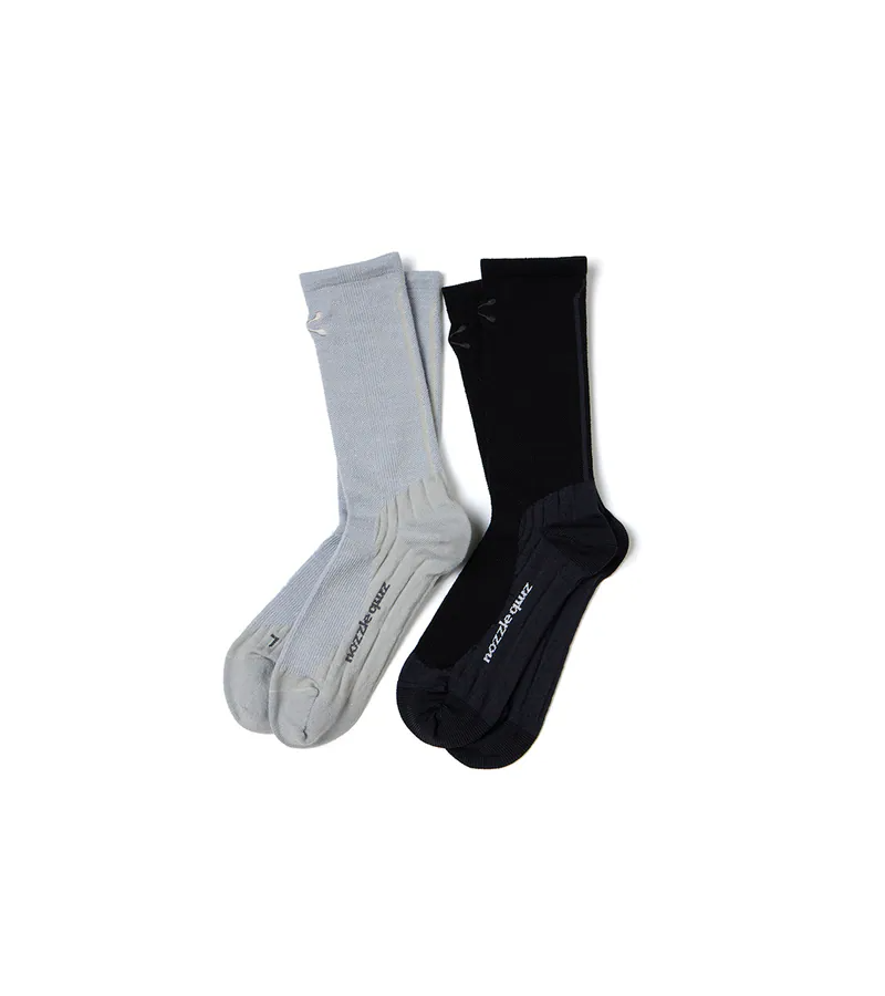 nozzle quiz Merino Airy Wool Socks 輕美麗諾羊毛中筒襪
