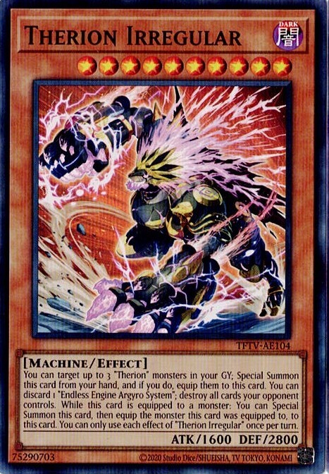 TFTV-AE104 (SR)Therion Irregular(獸機神 非正規者)