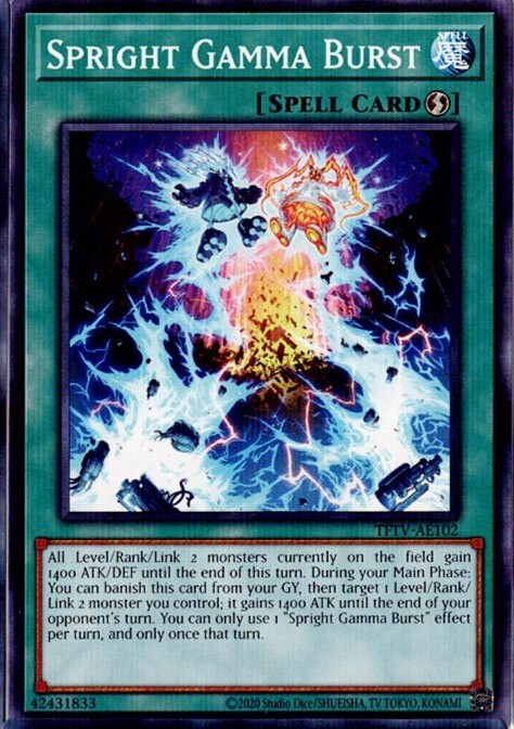 TFTV-AE102 Spright Gamma Burst(雷精靈 伽馬暴)