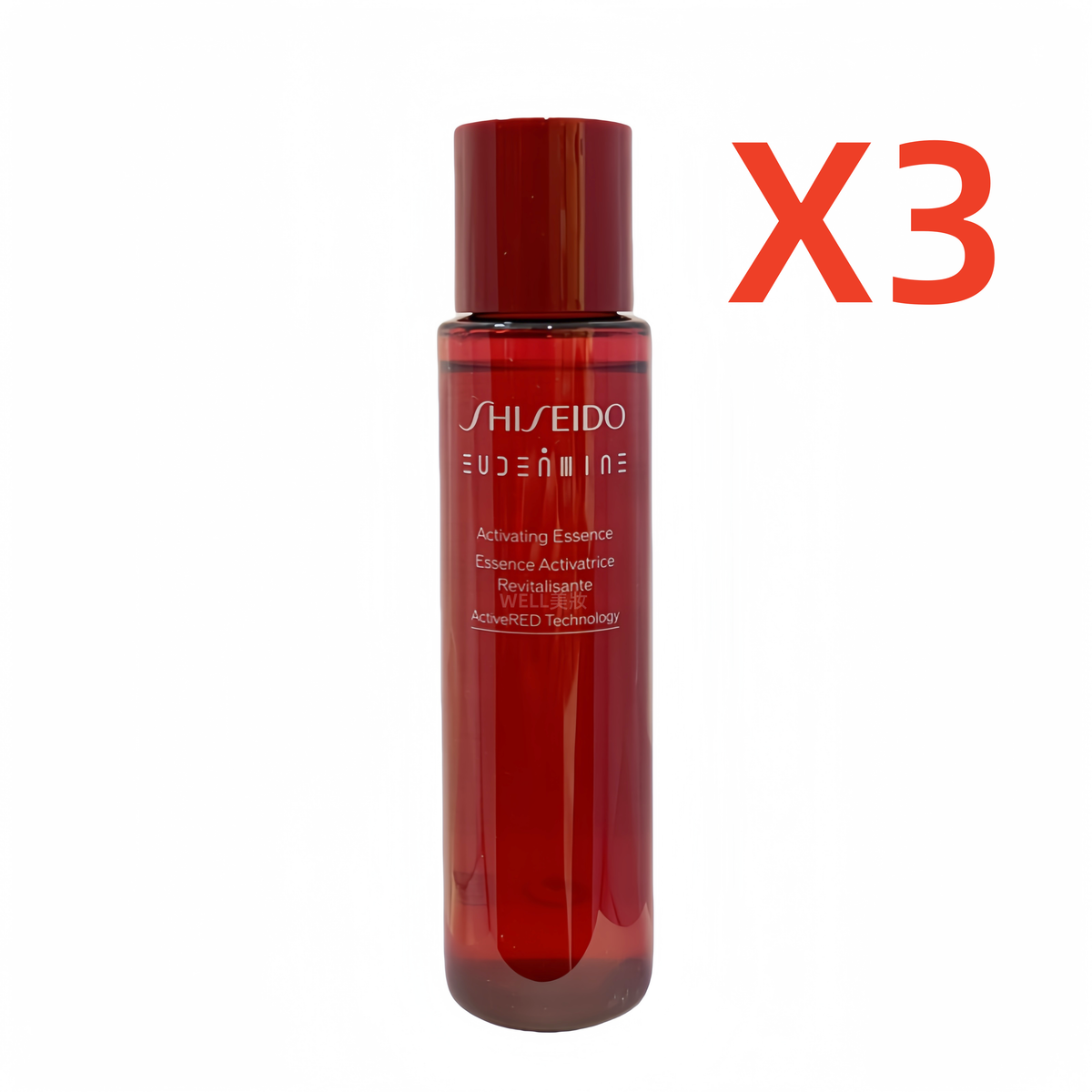 資生堂 紅色蜜露 紅腰子曙光精華水 70ml *3