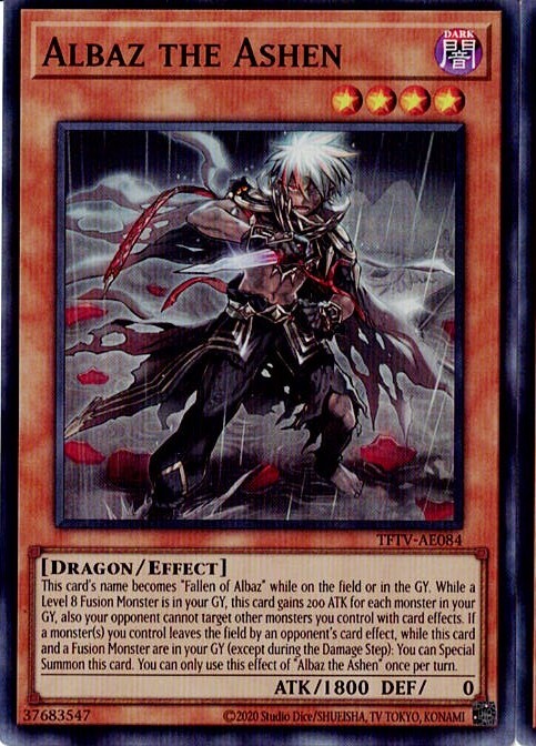 TFTV-AE084 (SR/SER)Albaz the Ashen(灰燼的阿布思)