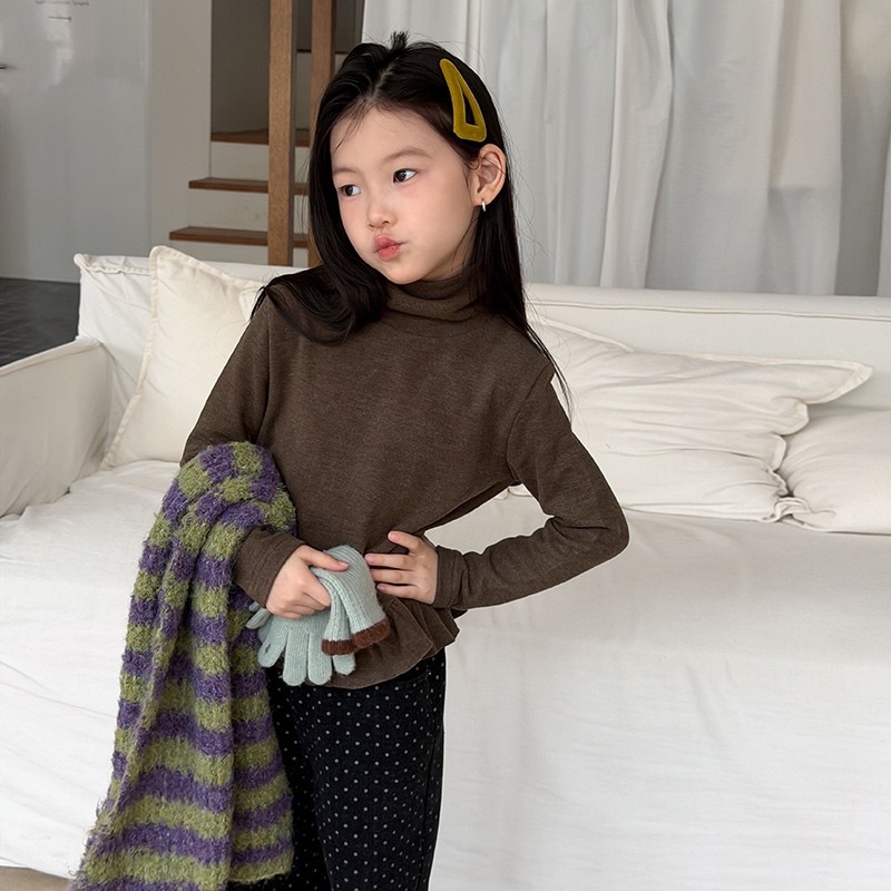 四色堆堆領花邊上衣