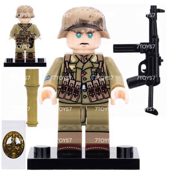 German DAK Africa Troops Set WWII Afrika Korps