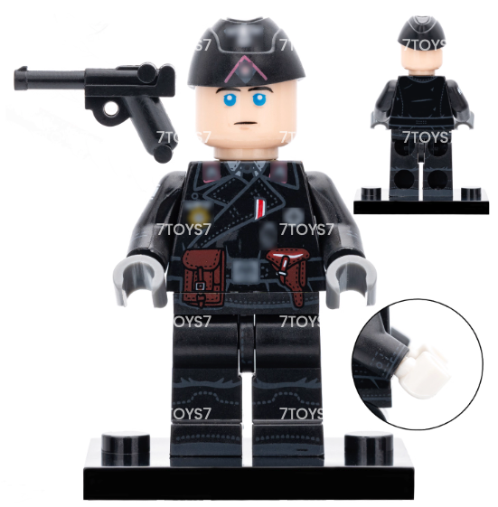 German Tanks Crews Set WWII Panzer Crews