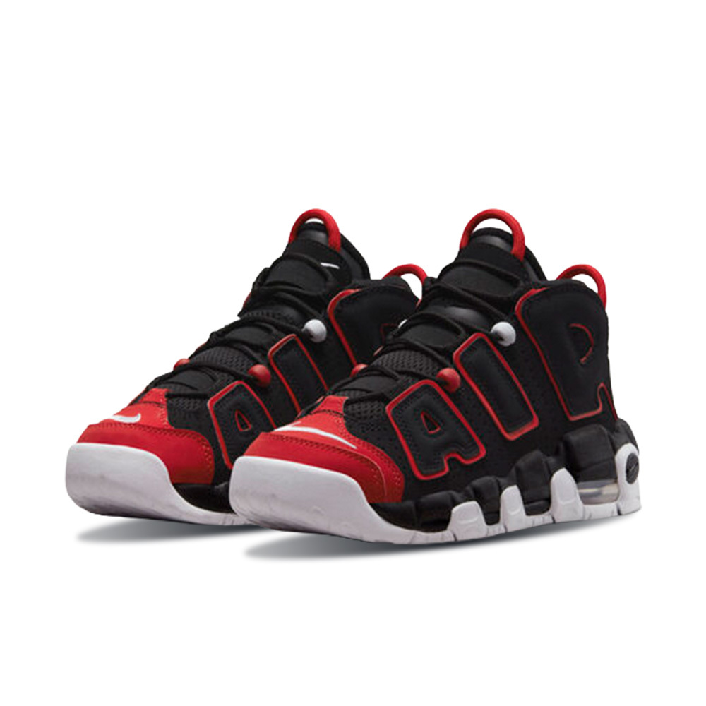 Nike Air More Uptempo 96 Red Toe 黑紅頭 GS FB1344-001