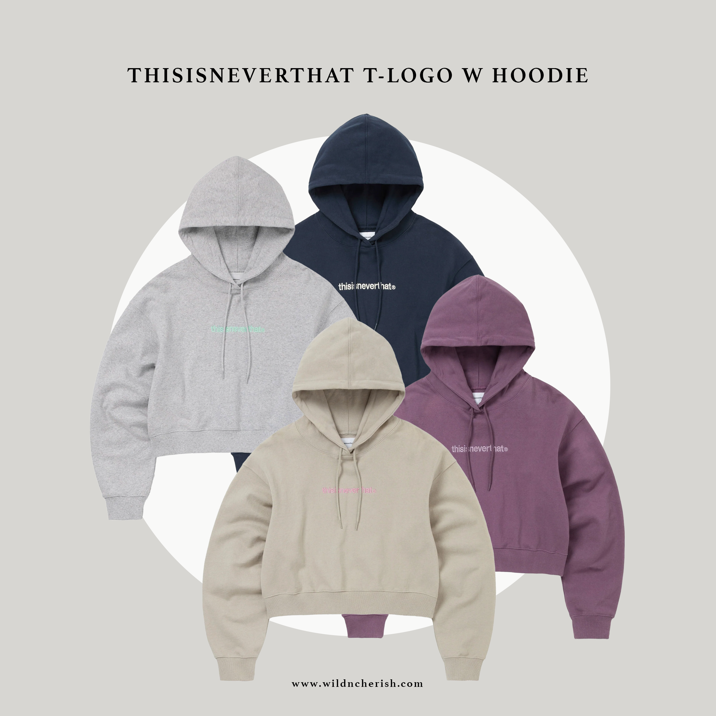 預訂 | Thisisneverthat T-Logo W Hoodie 女裝 短版
