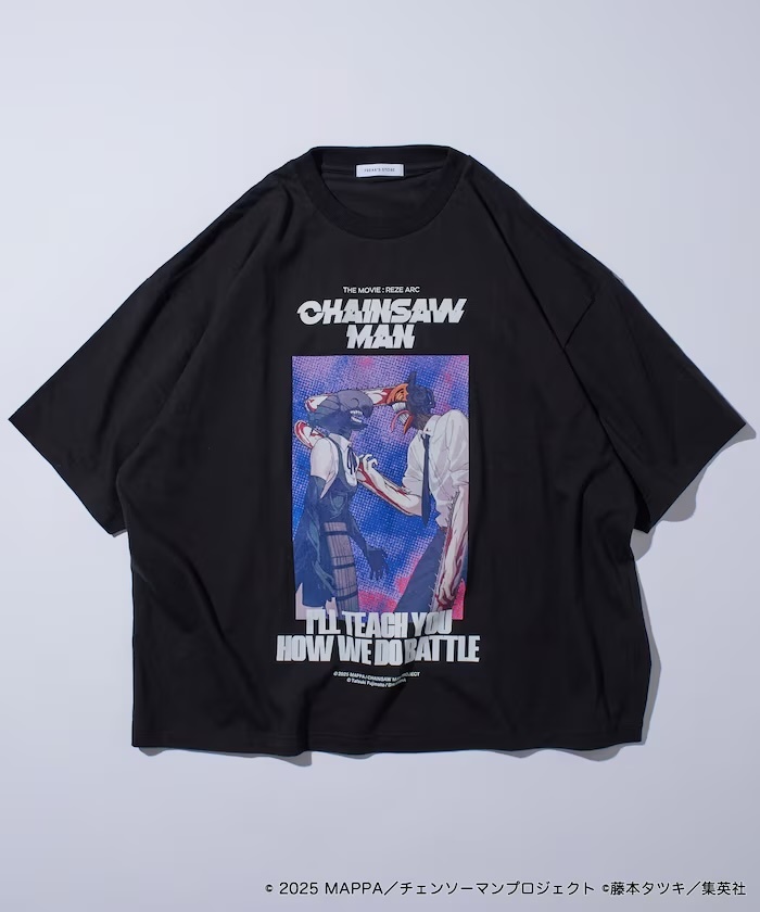 【鏈鋸人聯名予約商品】鏈鋸人&炸彈惡魔 黑色款