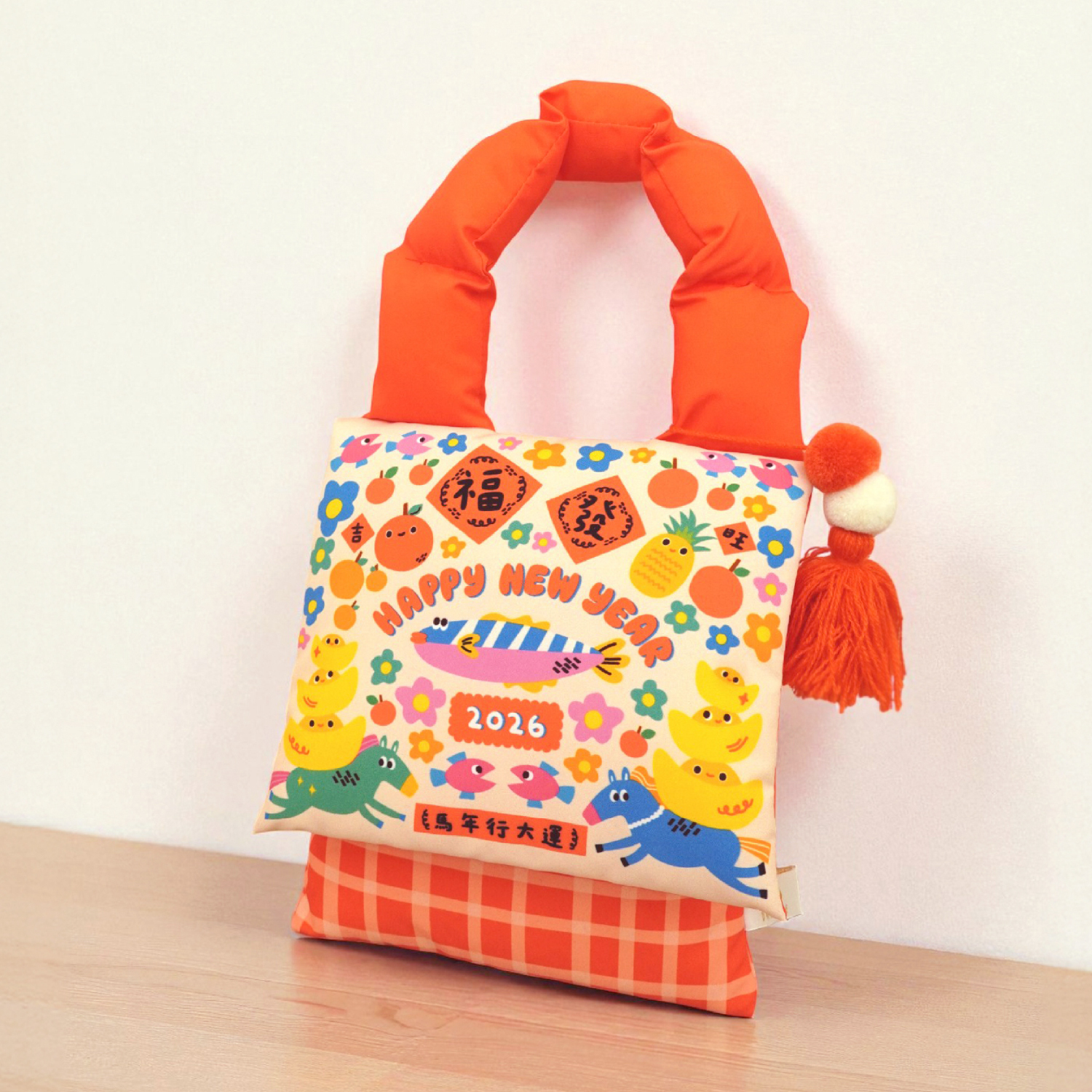 馬年雲朵紅包收納袋-年年有餘無照片款