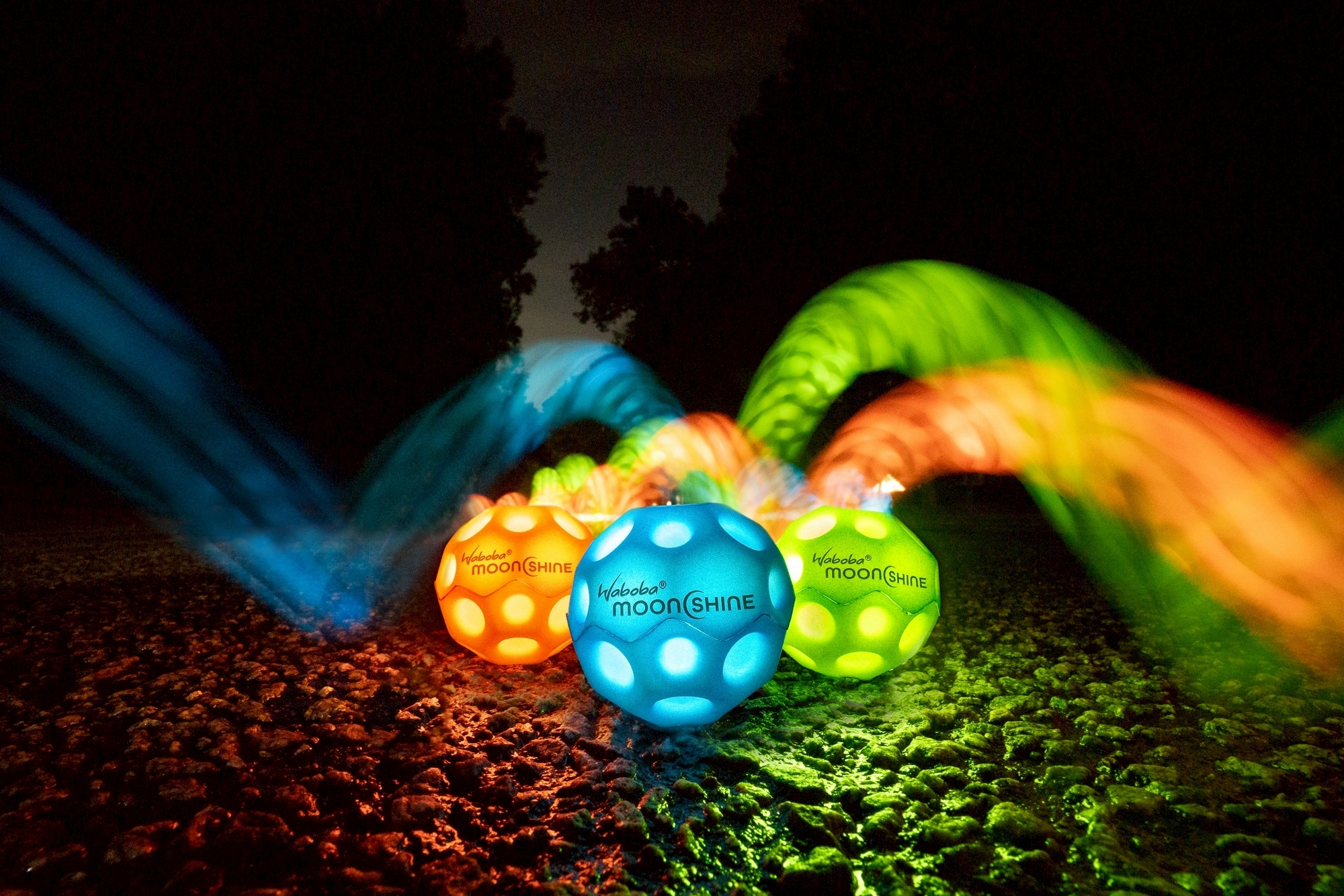 WABOBA閃閃月亮彈力球 (隨機出貨)  WA932252