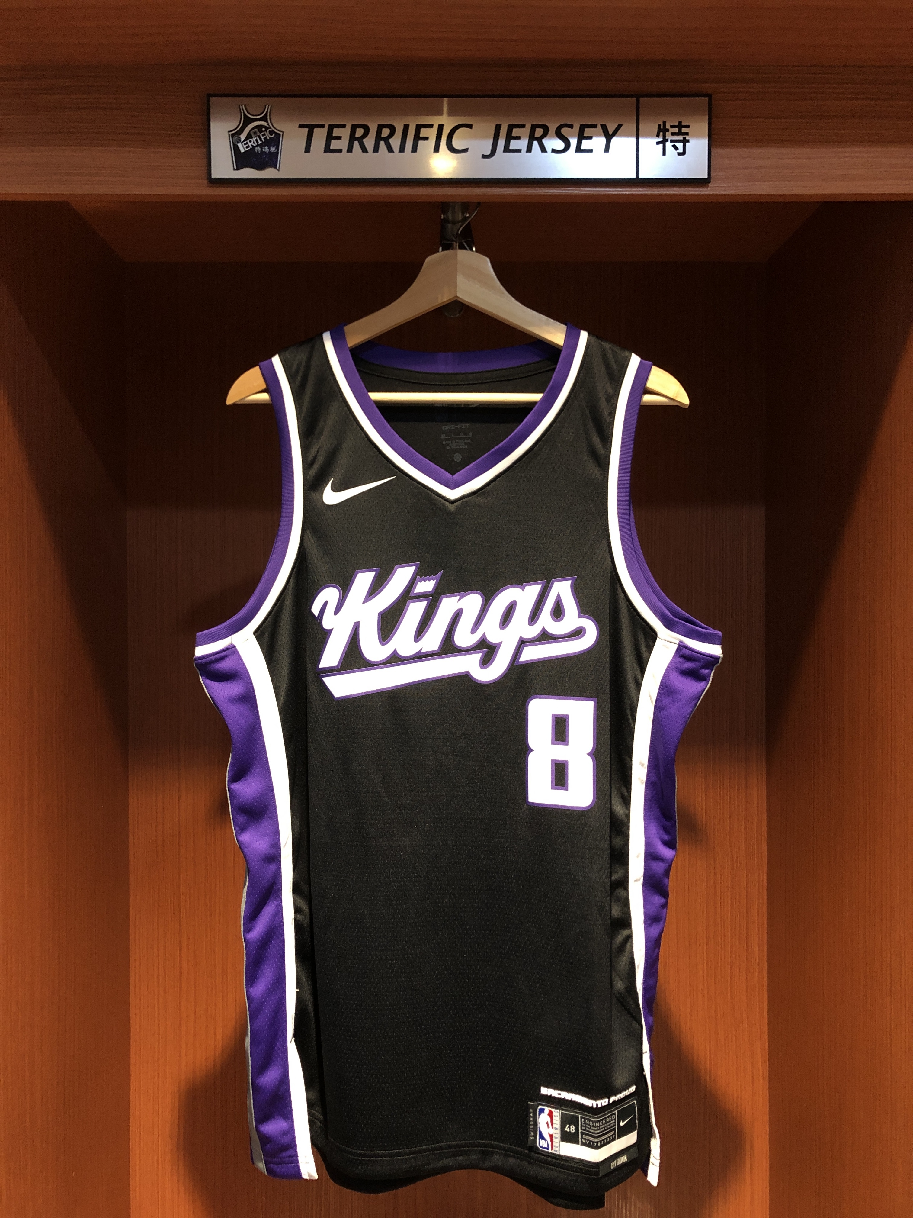 NBA球衣 Zach Lavine 沙加緬度國王黑 Icon Nike Swingman 球迷版 熱轉印 全新