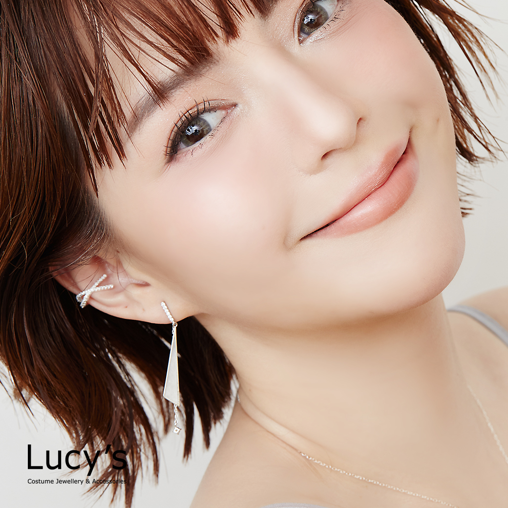 幾何光點 耳環 (二色) (125237/125239)